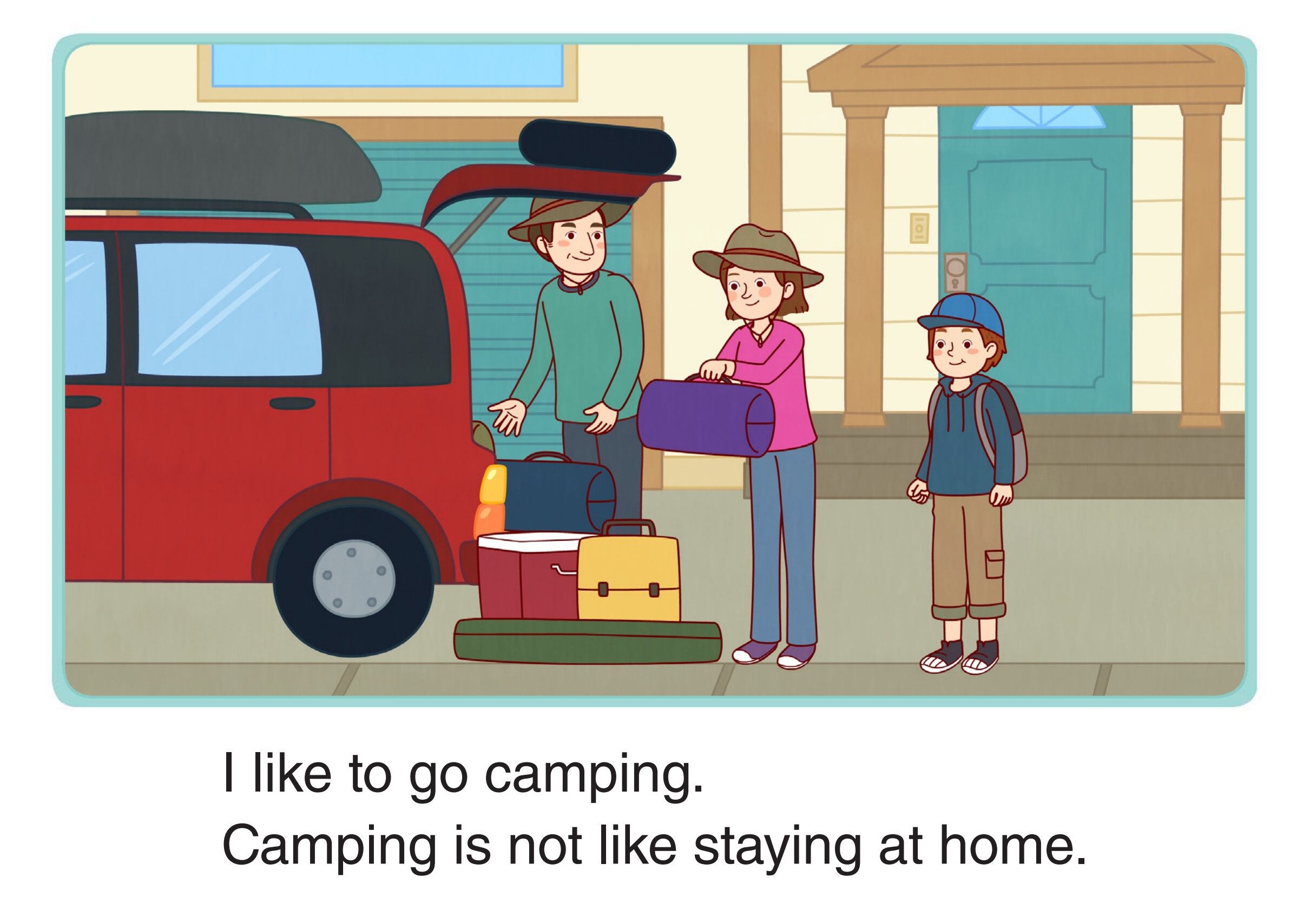 Camping绘本故事第2页