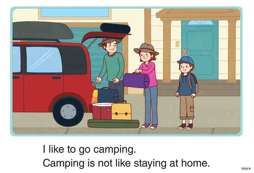 Camping绘本故事第2页