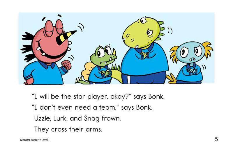 Monster Soccer绘本故事第5页