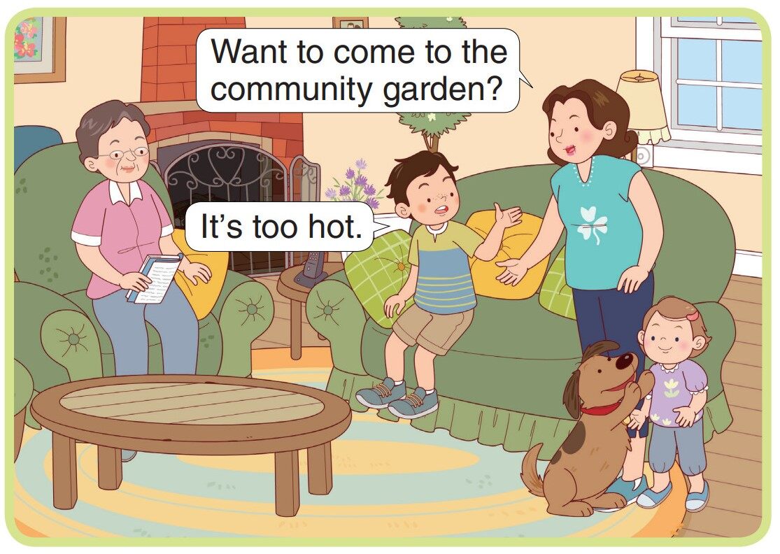 Nothing to Do绘本故事第4页