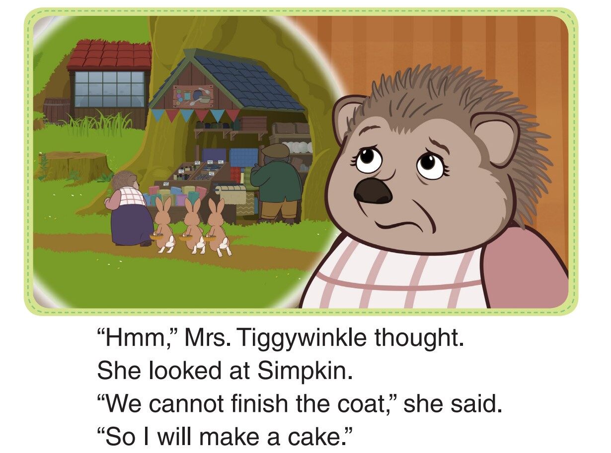 The Bunnies Help the Tailor 4_A Coat for the Mayor绘本故事第2页