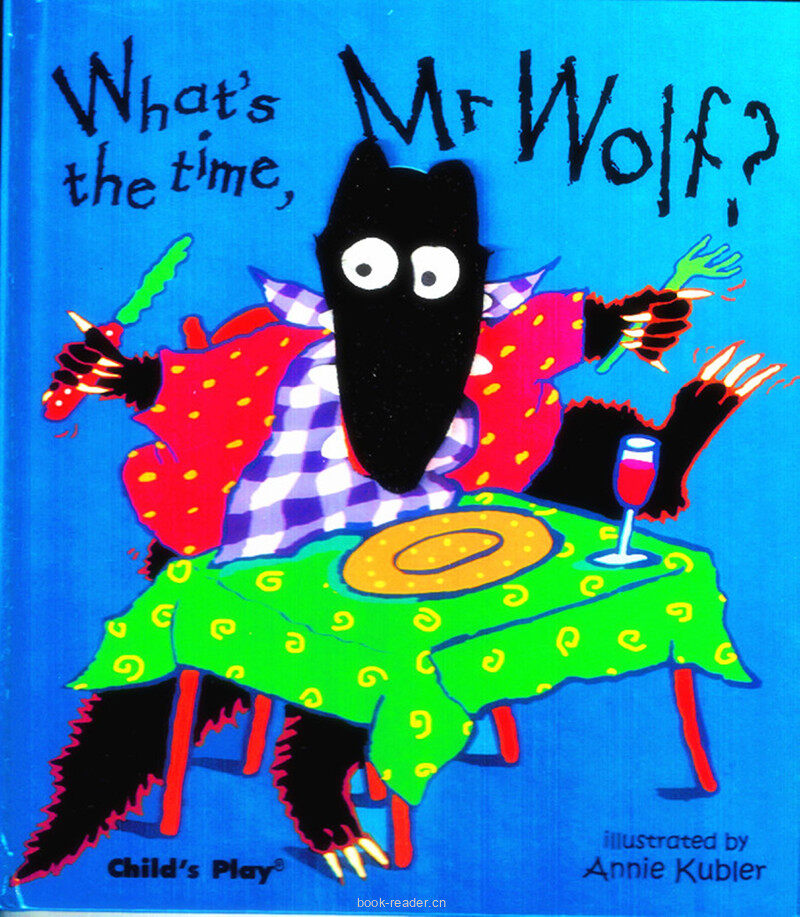 What's the time,Mr Wolf？绘本故事第2页