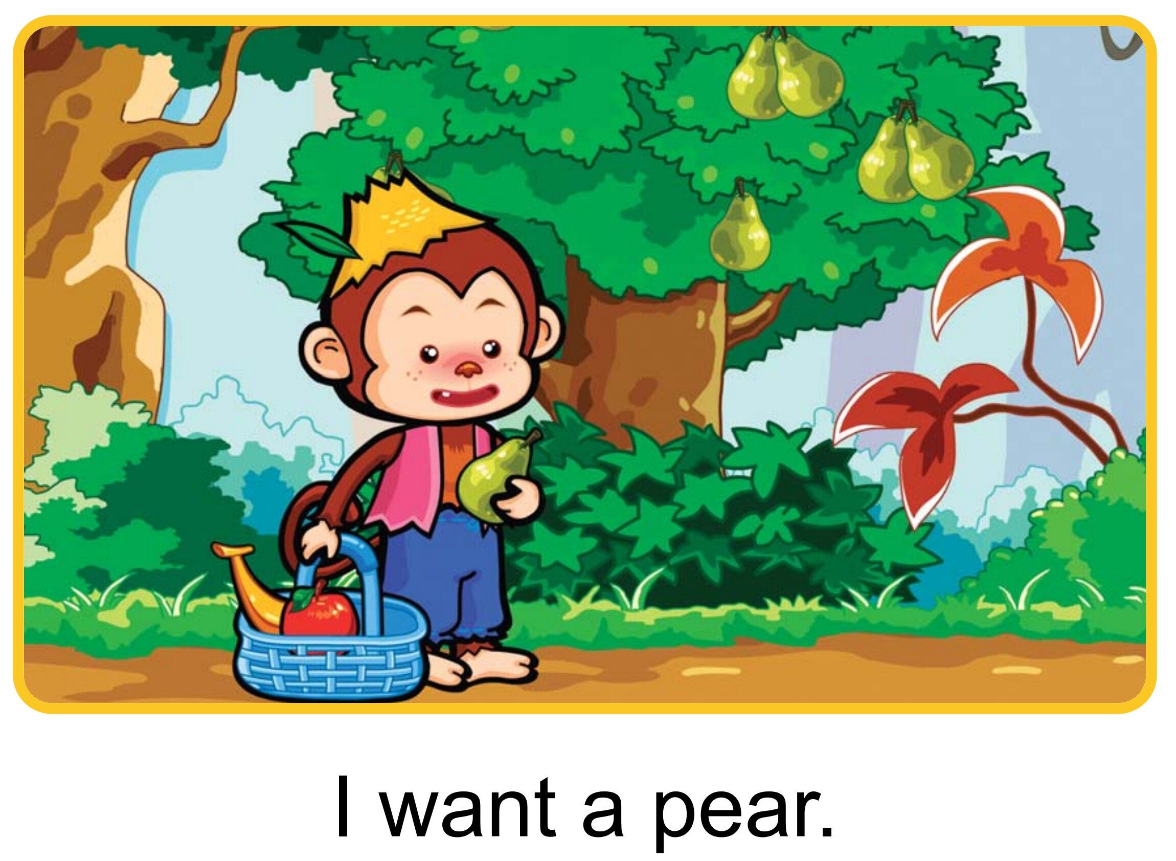 Greedy Monkey绘本故事第5页