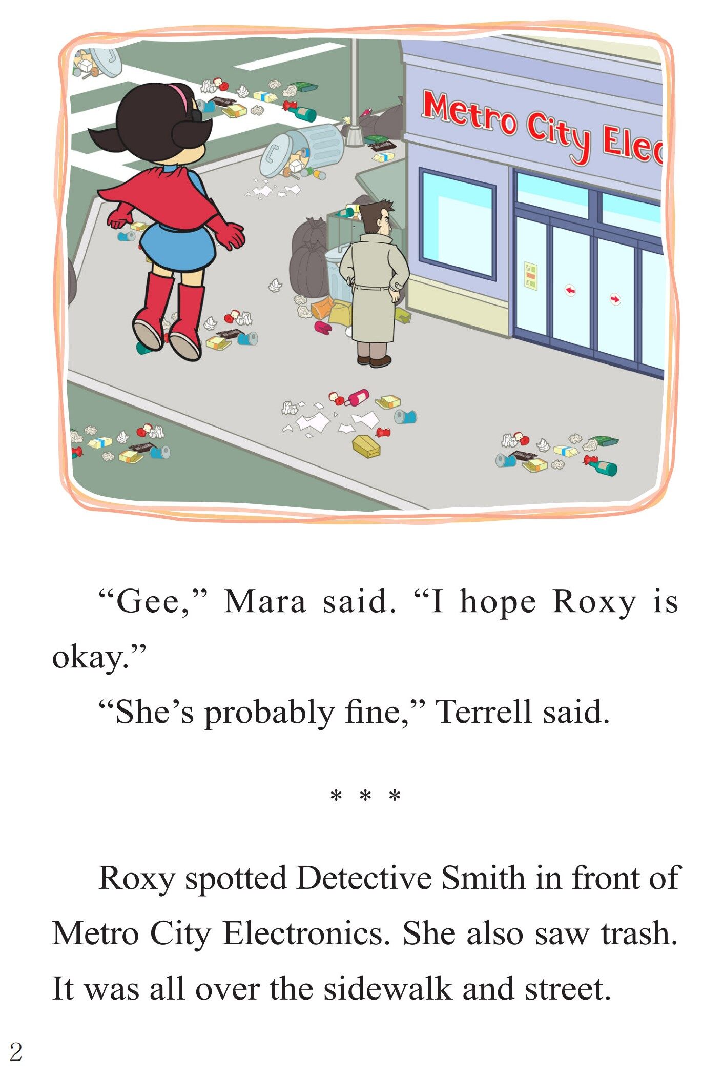 The Garbage Truck绘本故事第4页