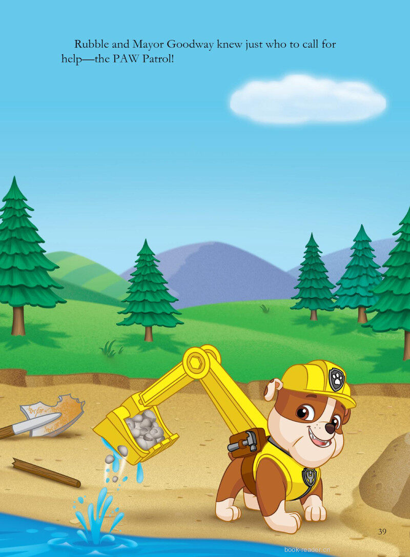 Gold Rush Pups!绘本故事第4页