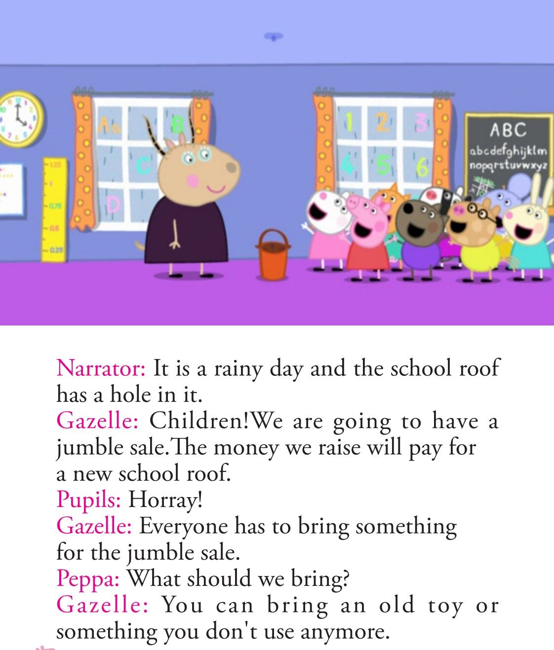 Jumble Sale绘本故事第3页