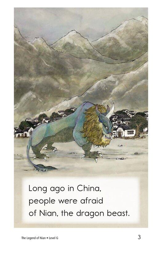 The Legend of Nian绘本故事第3页