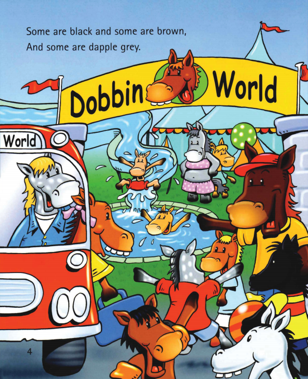 Horses' Holiday绘本故事第4页