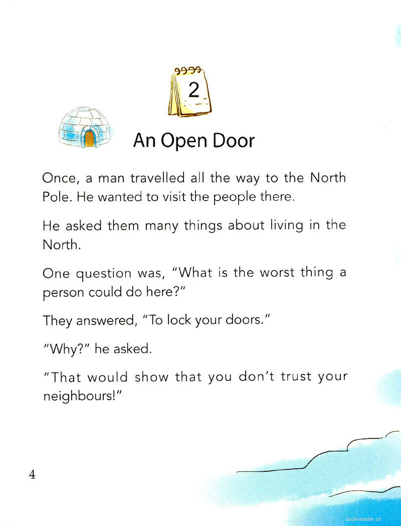 An Open Door绘本故事第2页