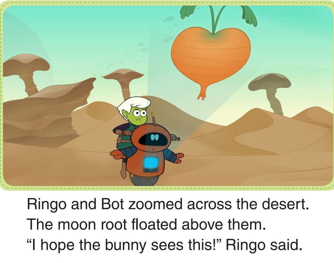 The Moon Bunny绘本故事第2页