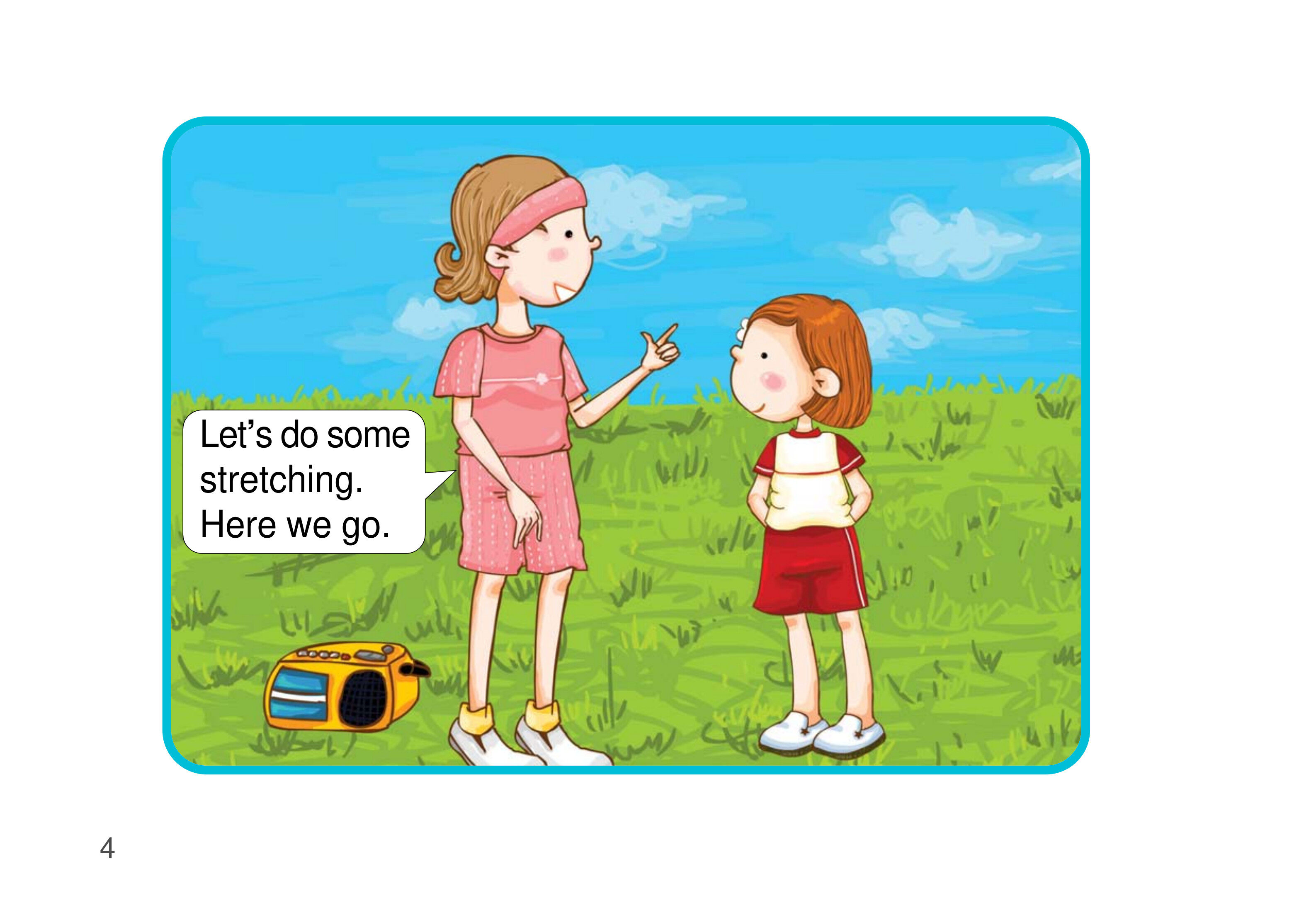 One,Two,Three!绘本故事第5页