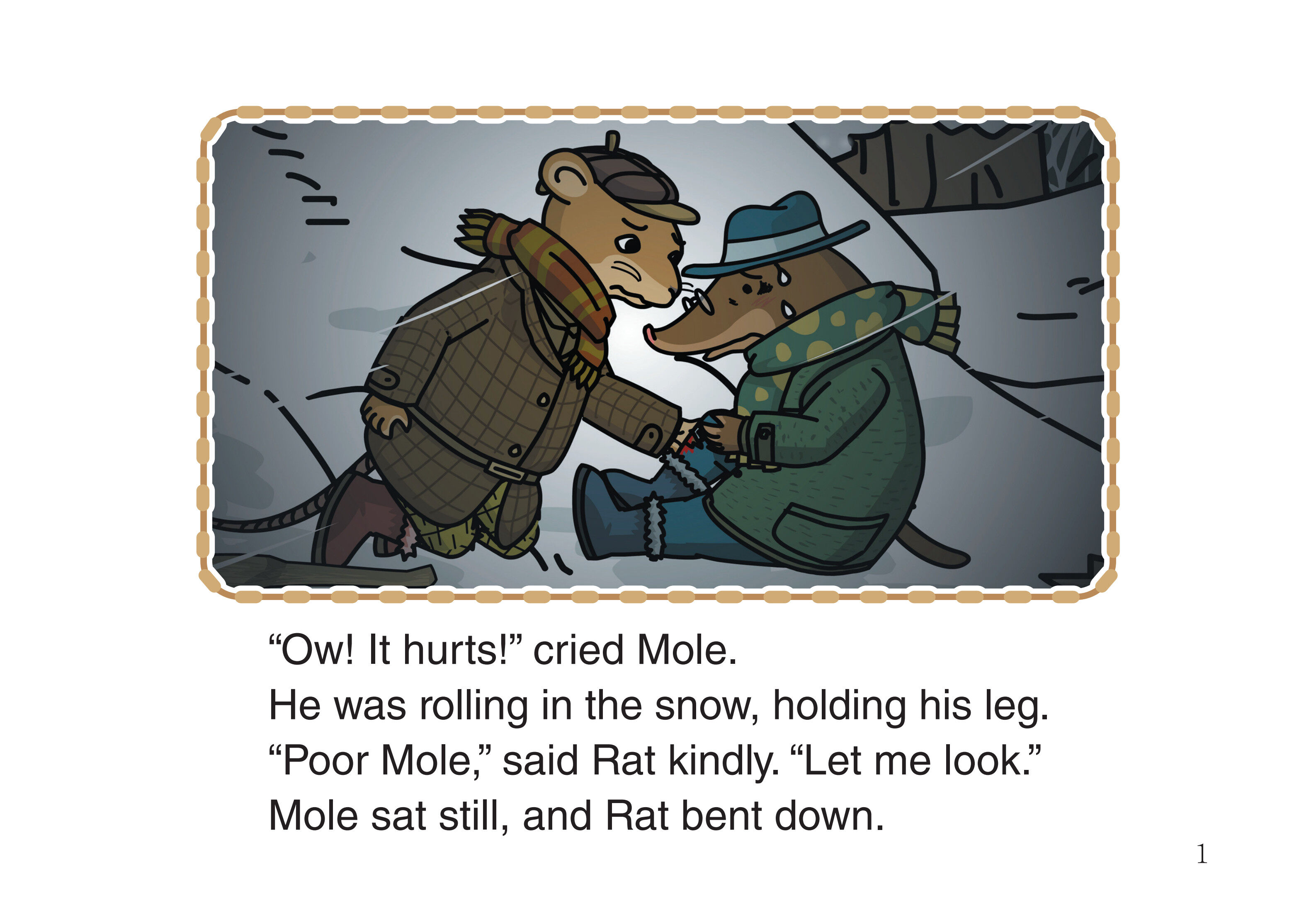 A Lucky Break绘本故事第3页