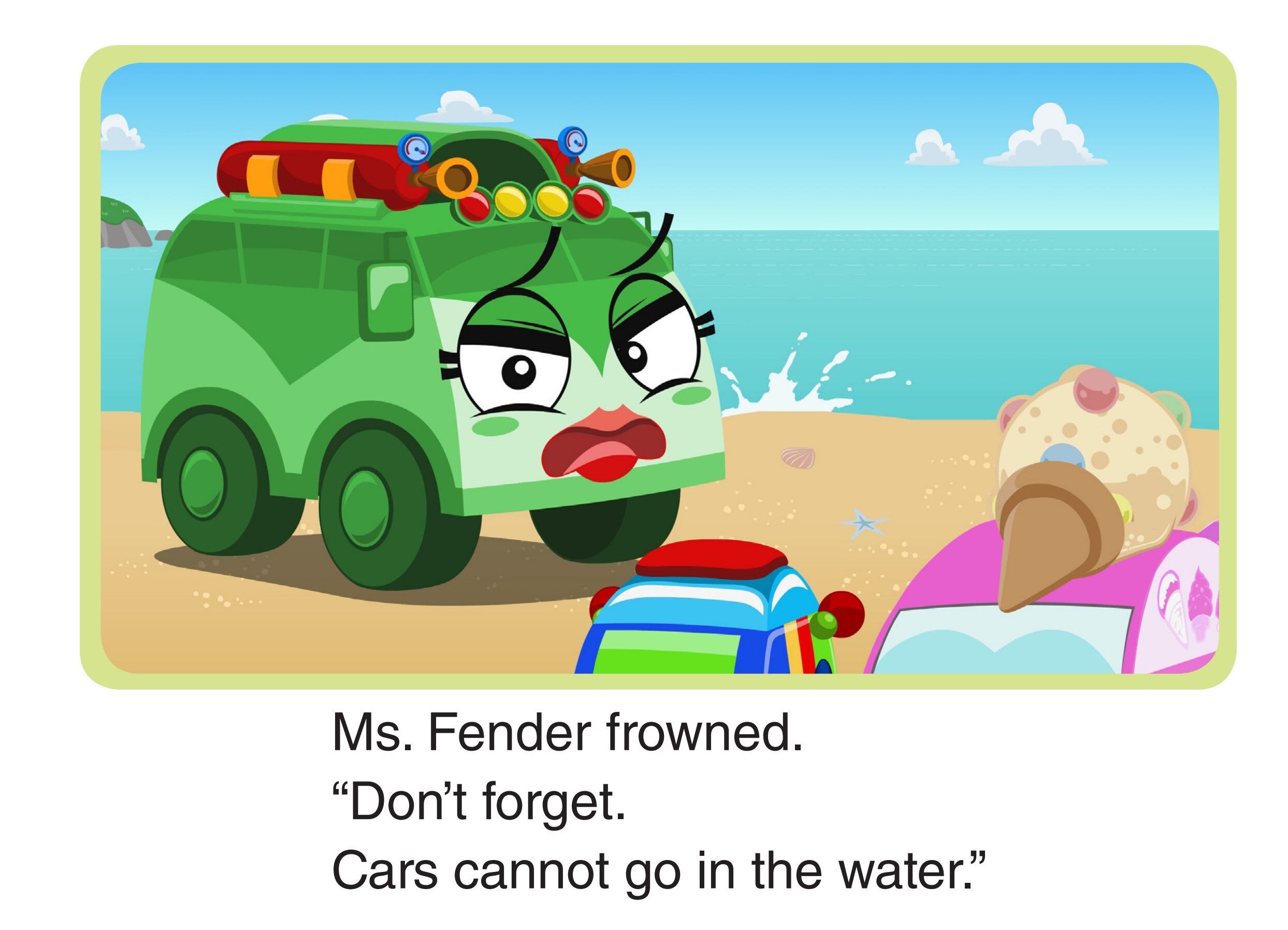 Tire Town Beach绘本故事第5页