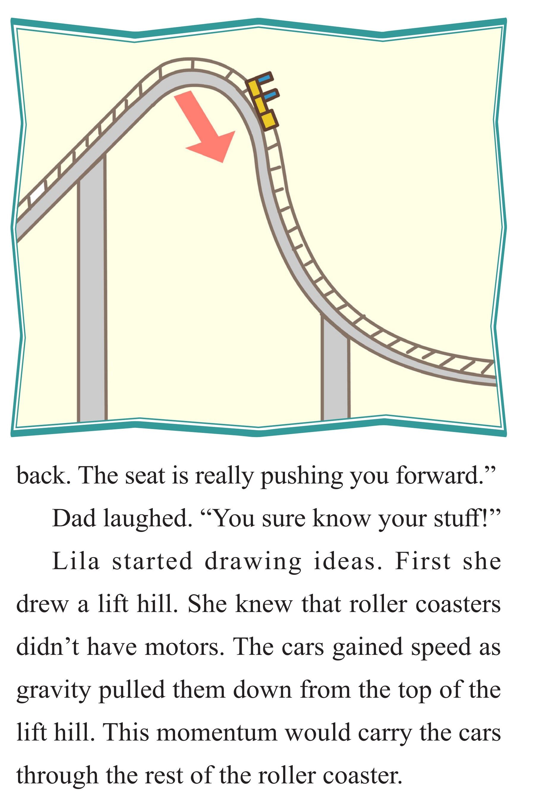 The Roller Coaster Twist绘本故事第3页