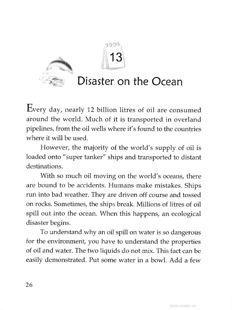 Disaster on the Ocean绘本故事第2页