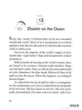 Disaster on the Ocean绘本故事第2页