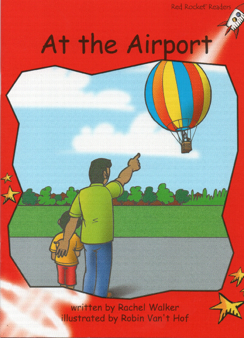at the airpot绘本故事第2页