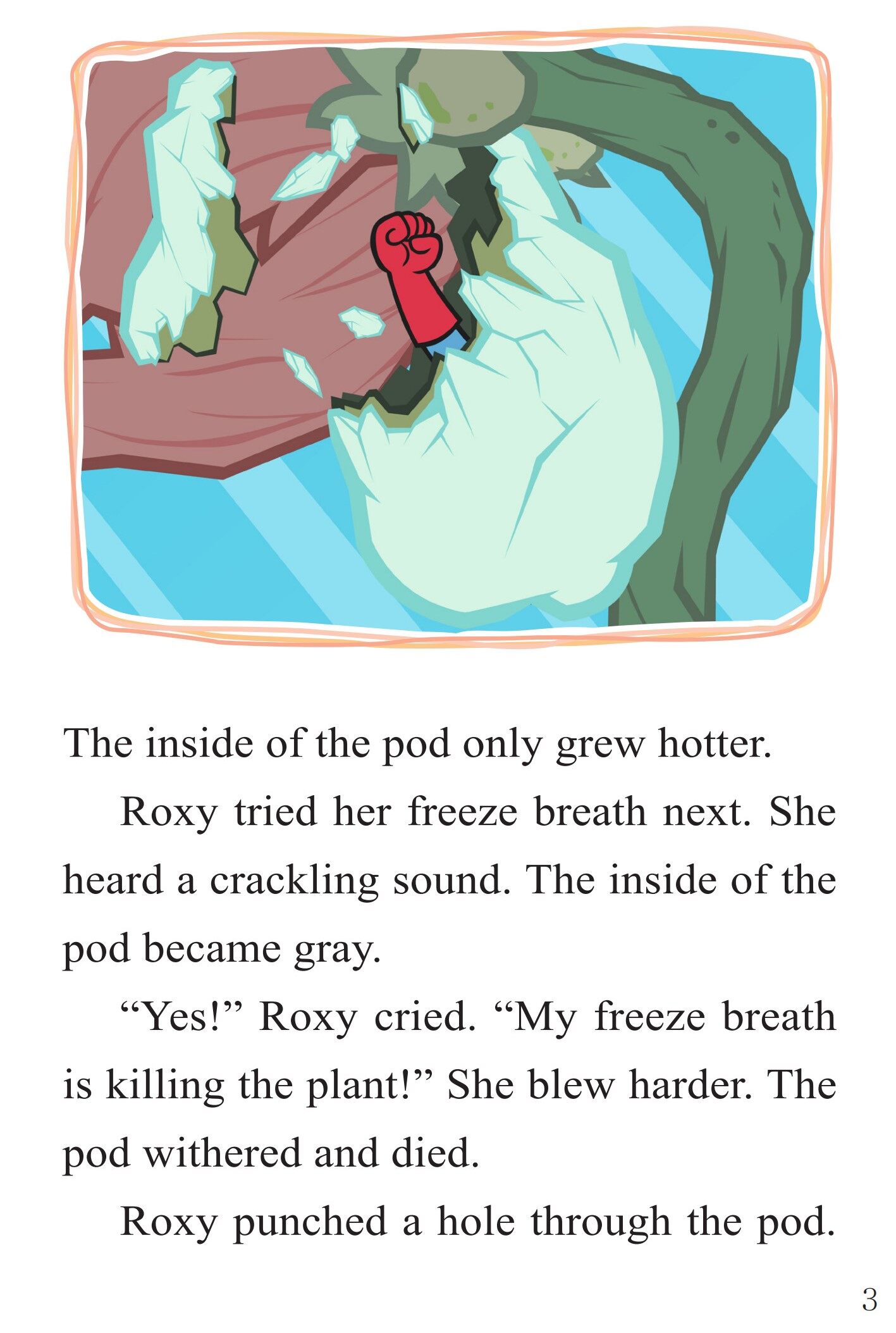 Trapped in a Plant绘本故事第5页