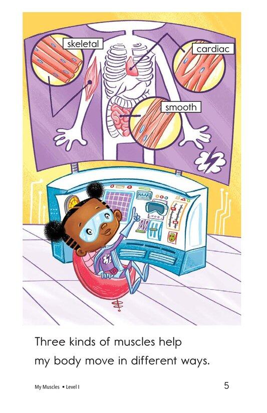 My Muscles绘本故事第5页