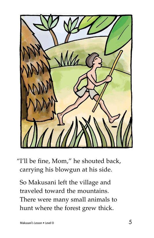 Makusani's Lesson绘本故事第5页