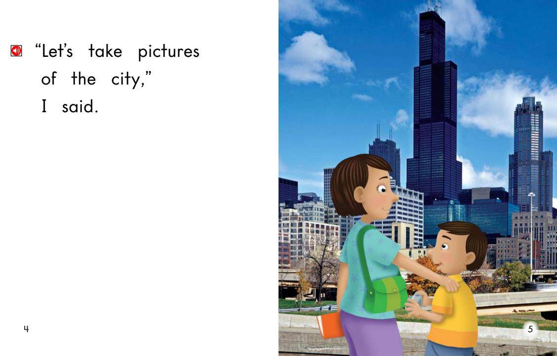 The Big City绘本故事第4页