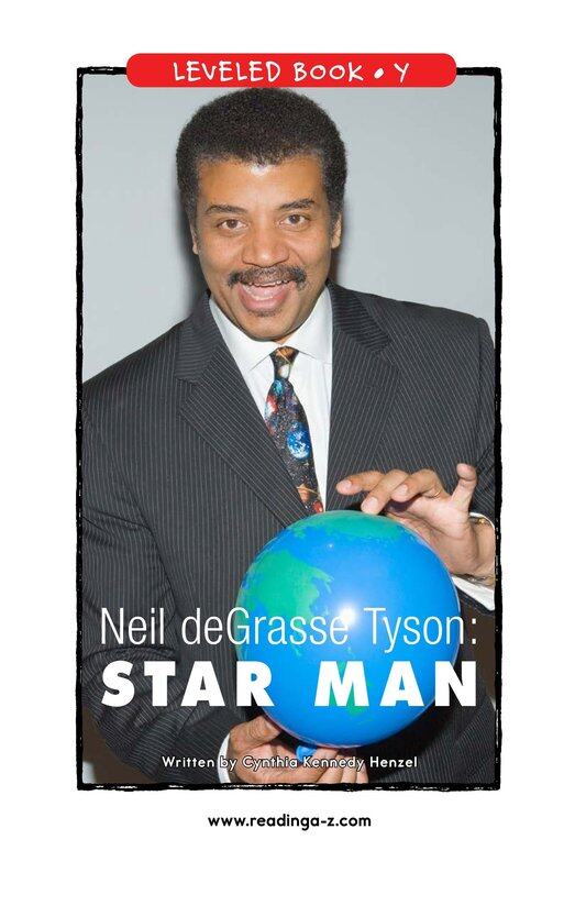 Neil deGrasse Tyson Star Man绘本故事第2页