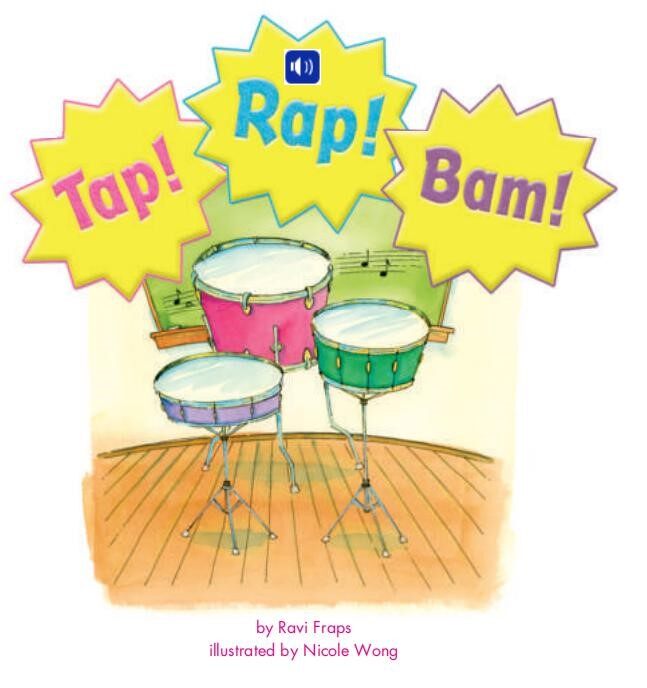 Tap! Rap! Bam!绘本故事第2页
