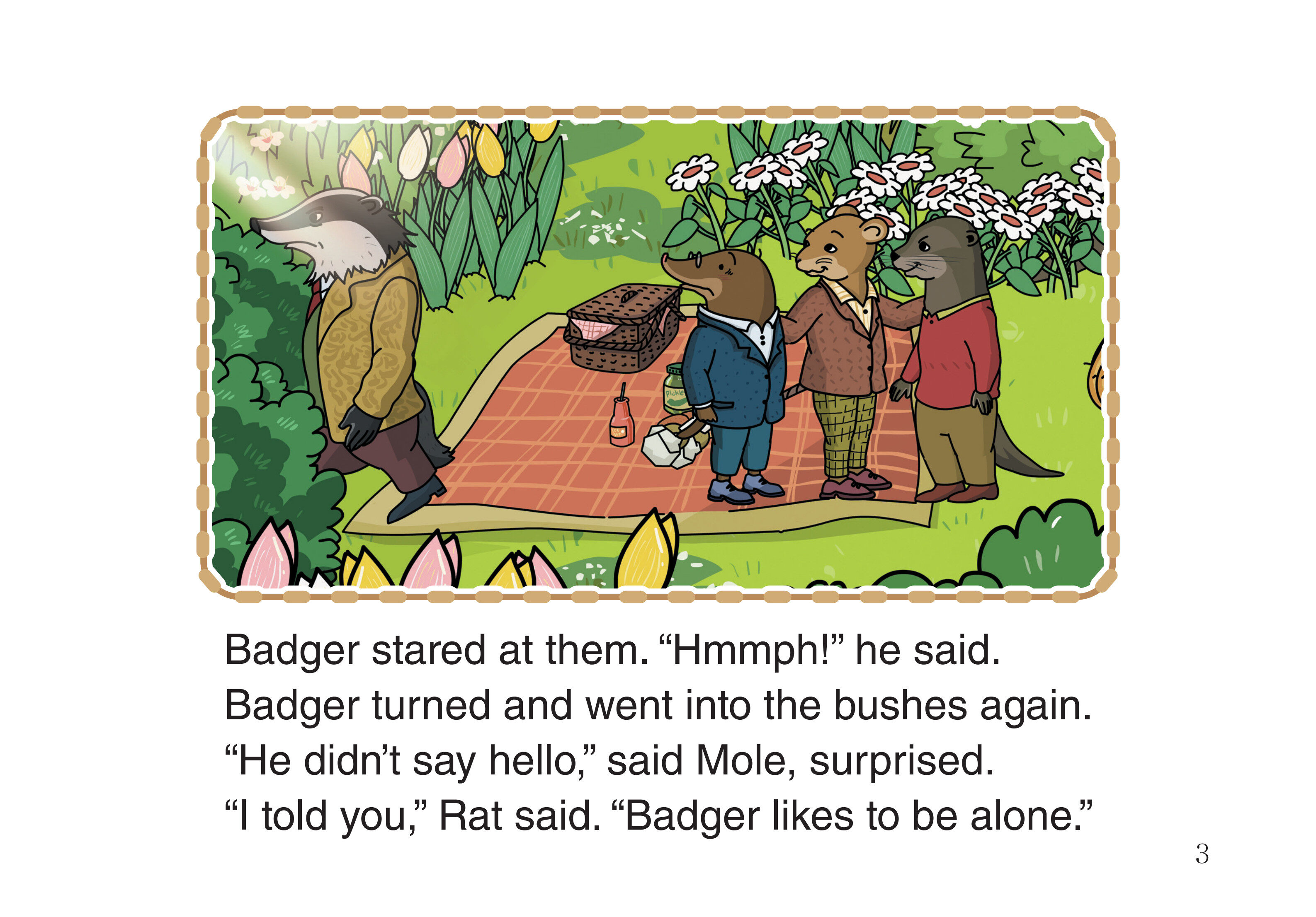 Mole Overboard!绘本故事第5页