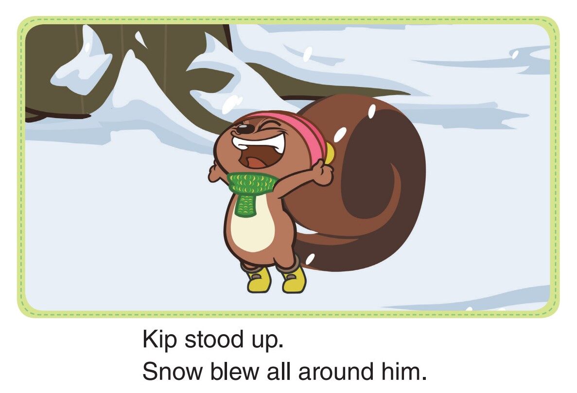 The Blizzard绘本故事第2页