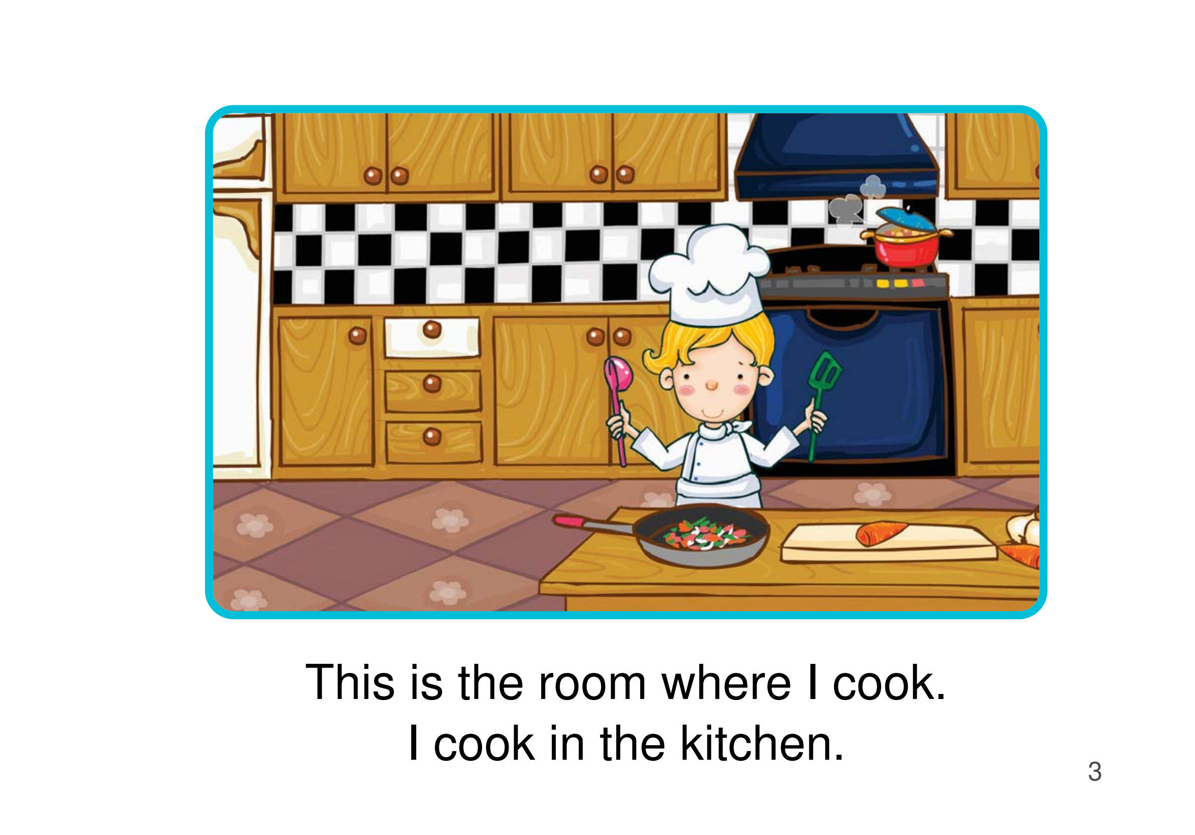 In My House绘本故事第5页