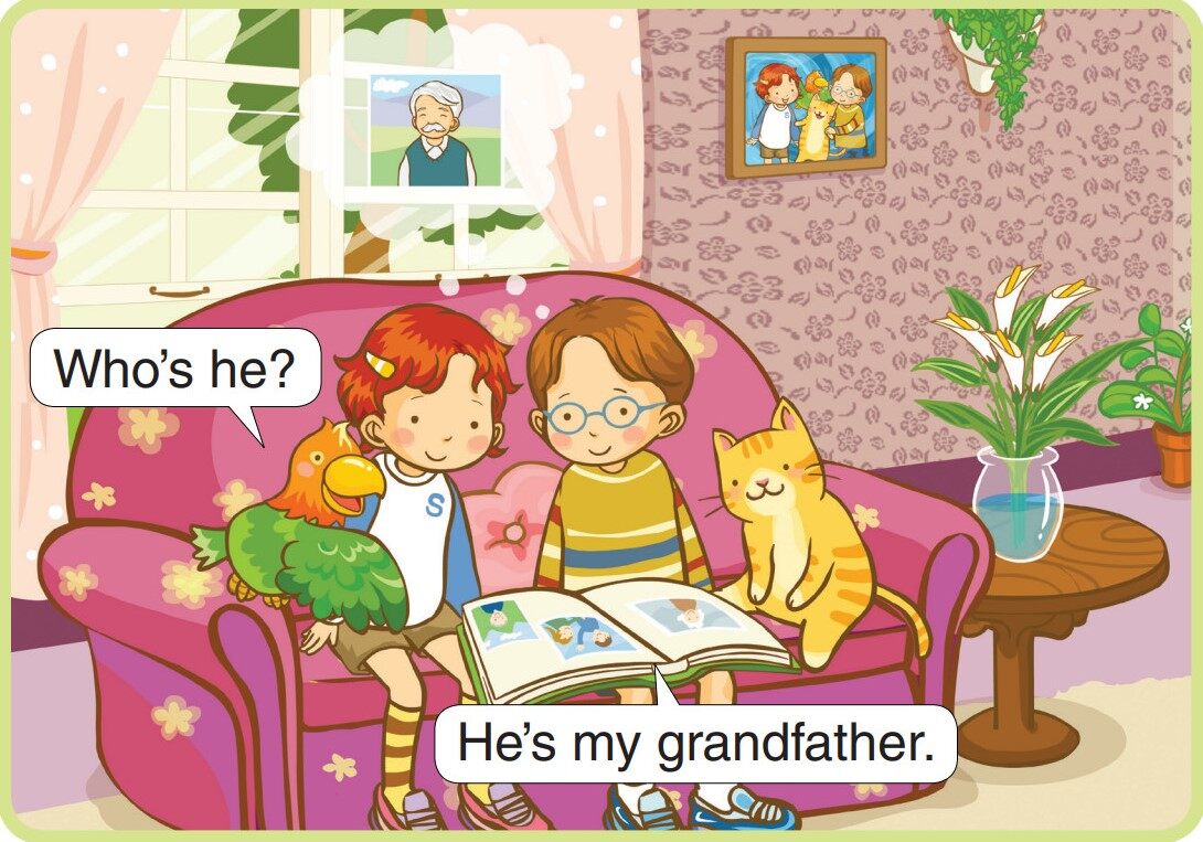 Who's She?绘本故事第4页