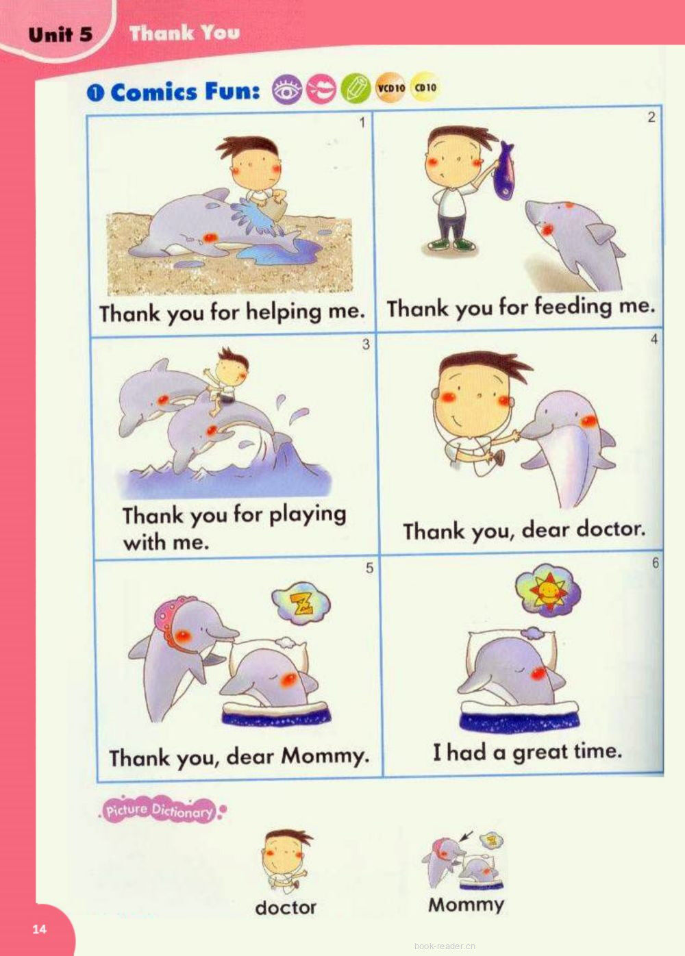 5 Thank You绘本故事第2页