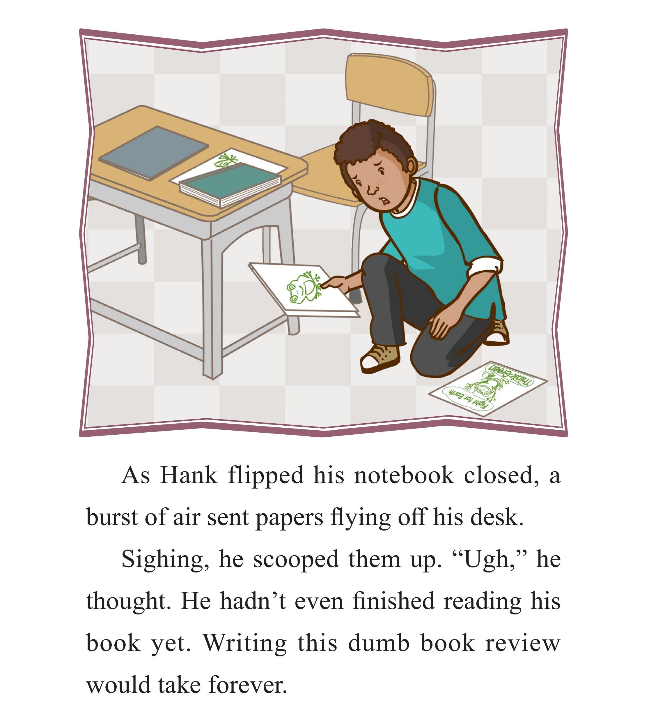 The T-Shirt Logo Contest绘本故事第5页