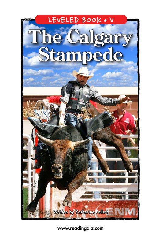 The Calgary Stampede绘本故事第2页
