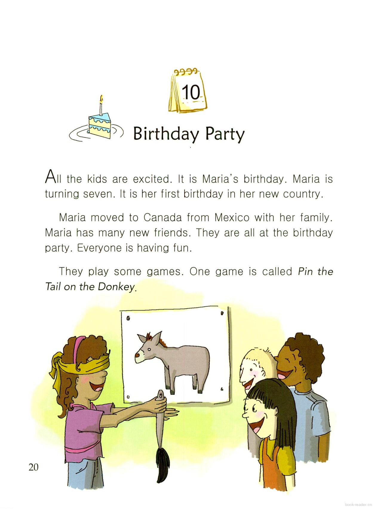 Birthday Party绘本故事第2页