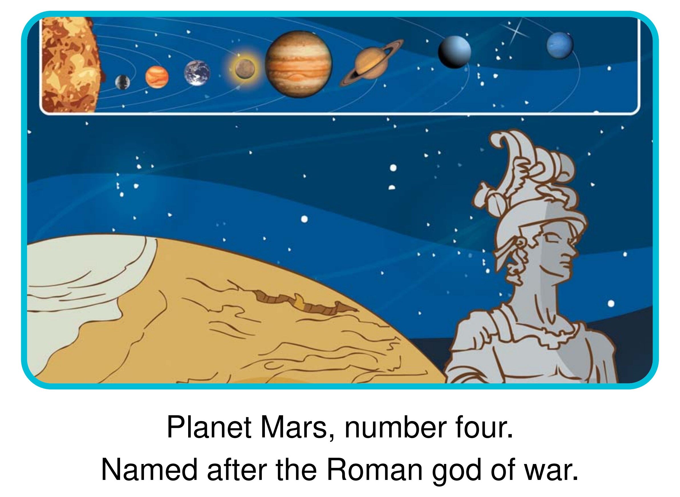 The Solar System绘本故事第5页