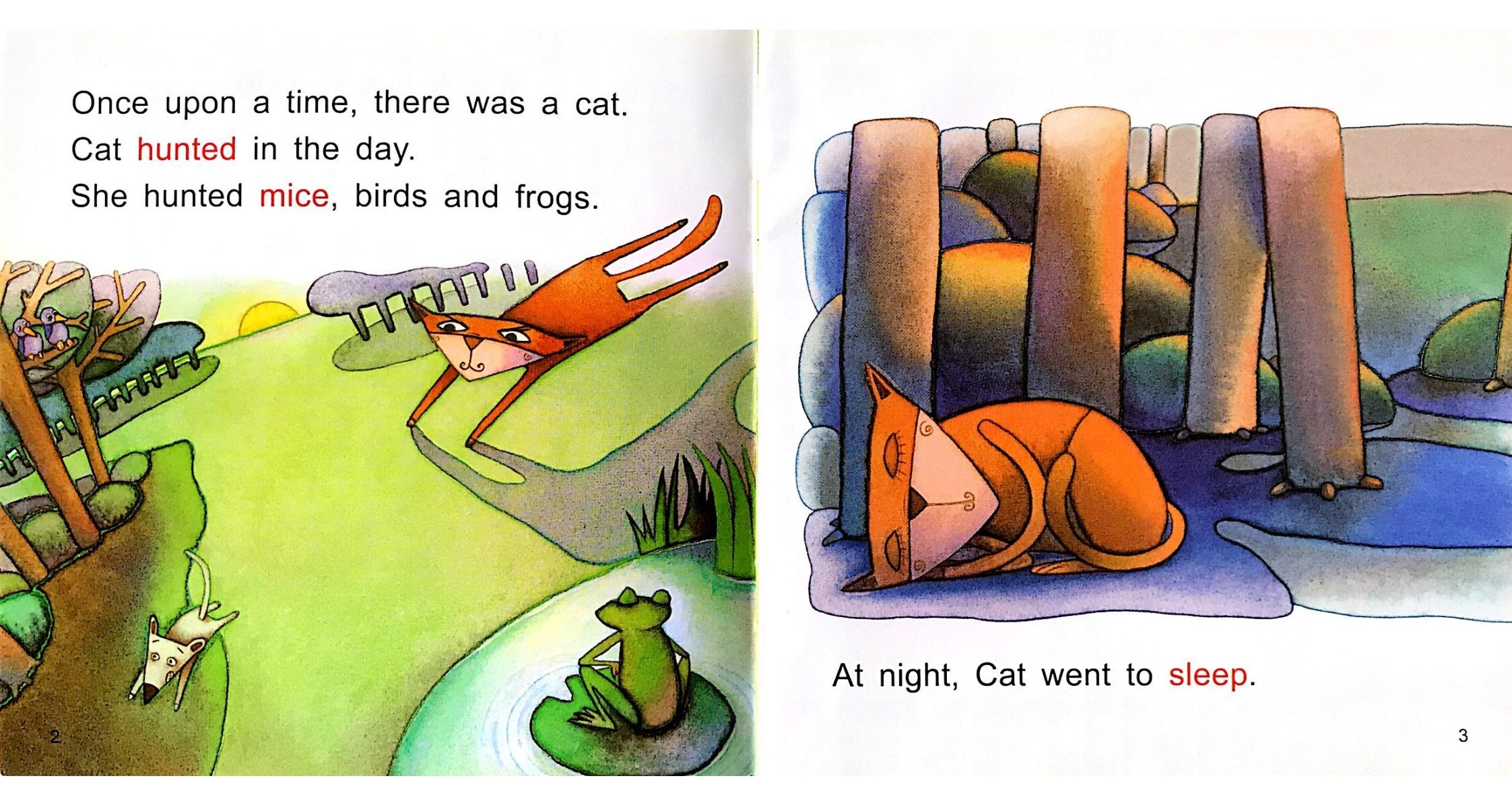 Why Cats Hunt at Night绘本故事第3页