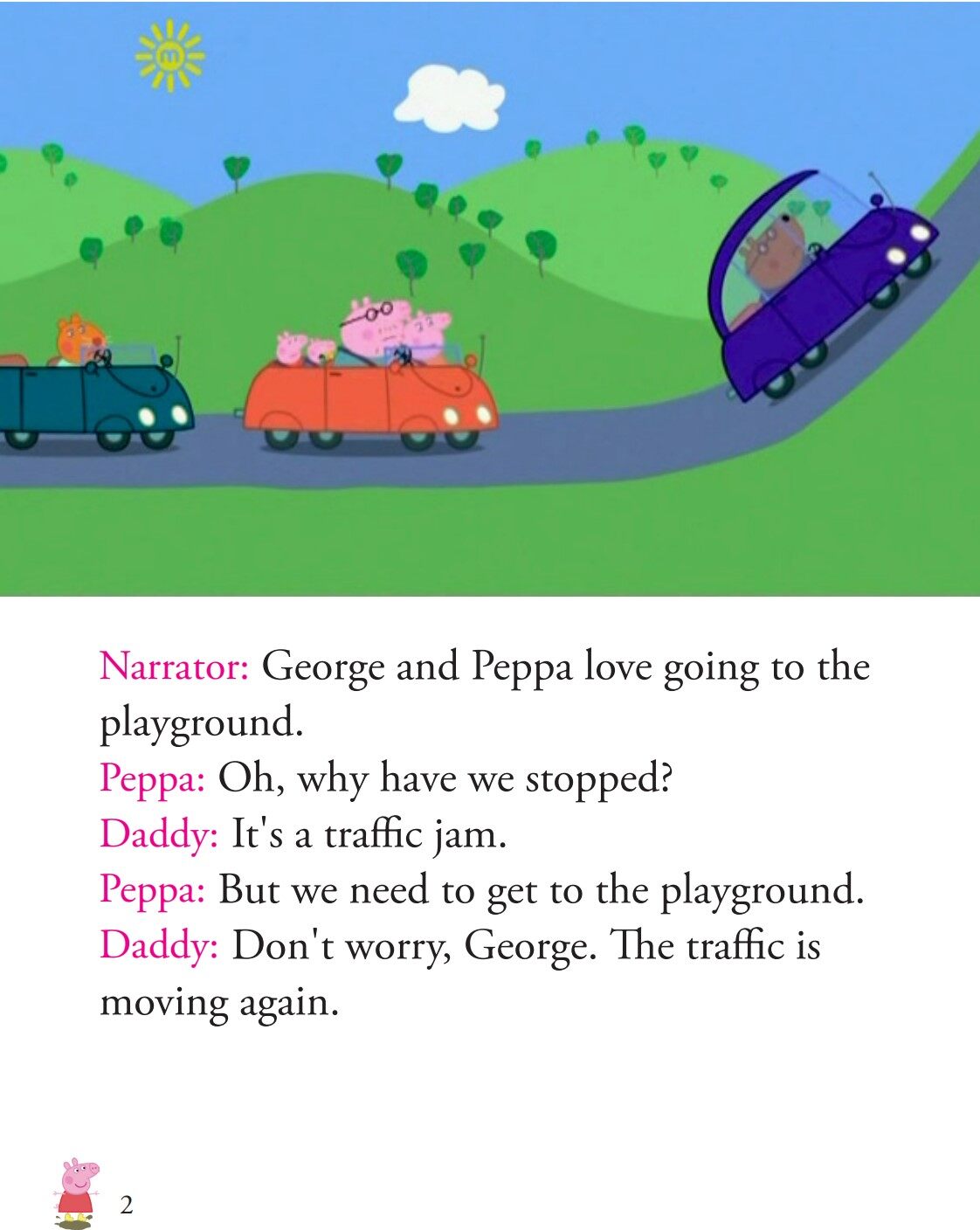 Digging up the road绘本故事第4页