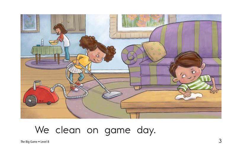 The Big Game绘本故事第3页