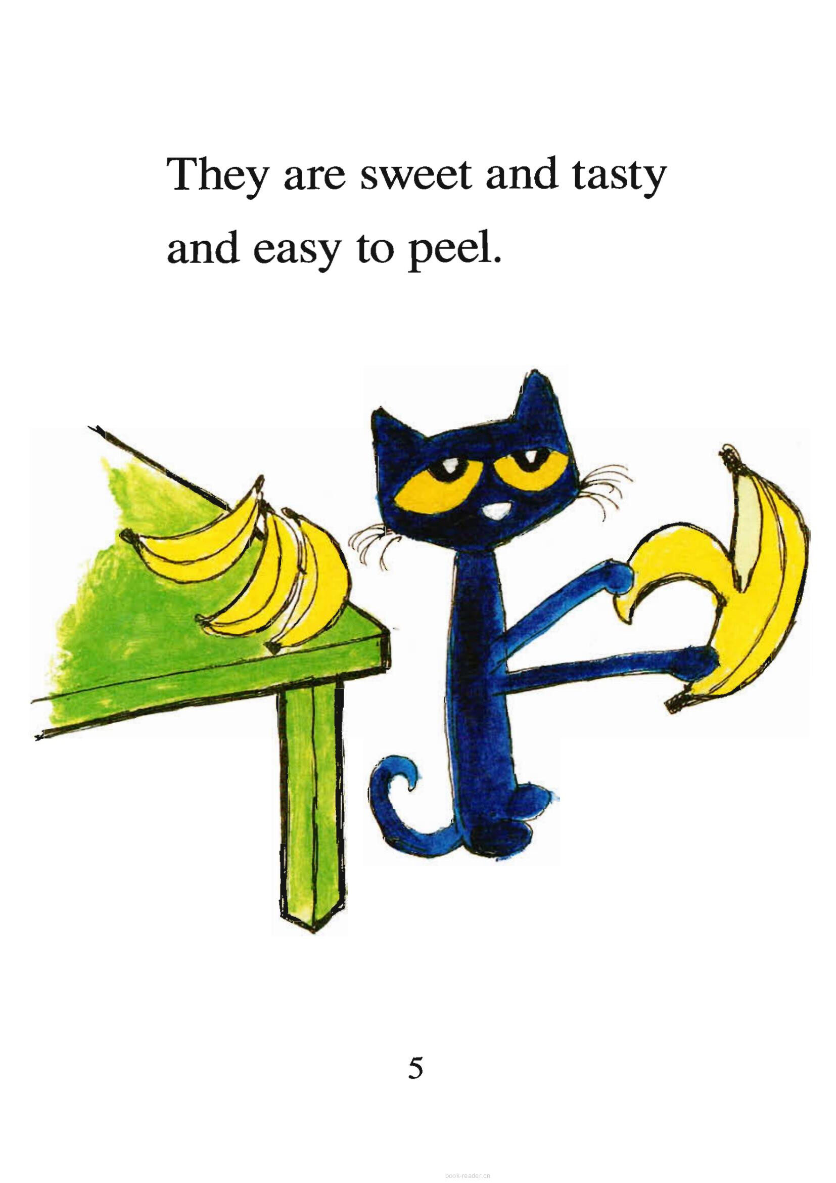 Pete the Cat and The Bad Banana绘本故事第4页