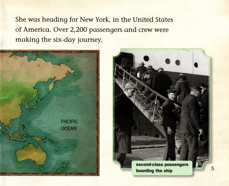 The Titanic绘本故事第5页