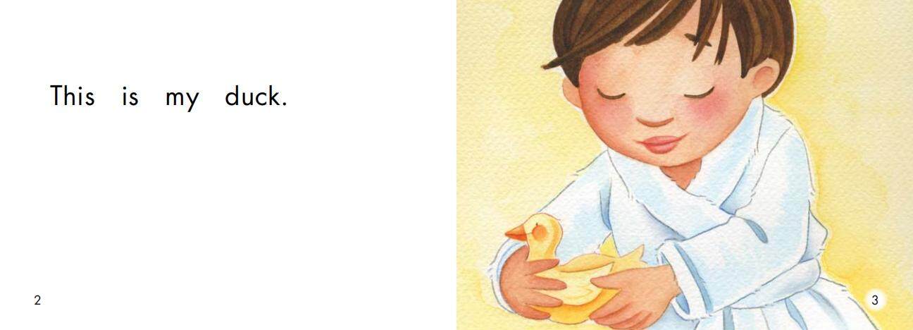 My bath绘本故事第3页