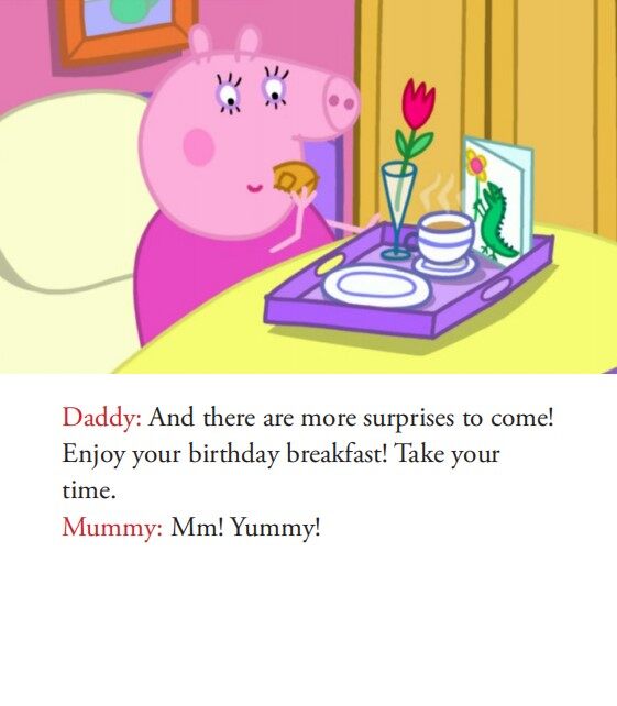 Mummy Pig's Birthday绘本故事第4页