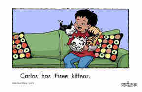 Carlos Counts Kittens绘本故事第5页