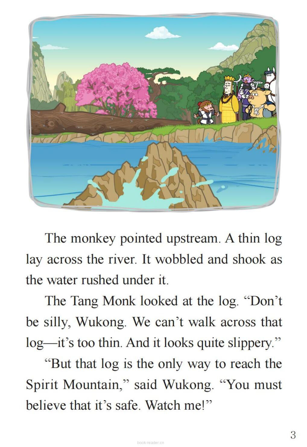 The Tang Monk and the River绘本故事第5页