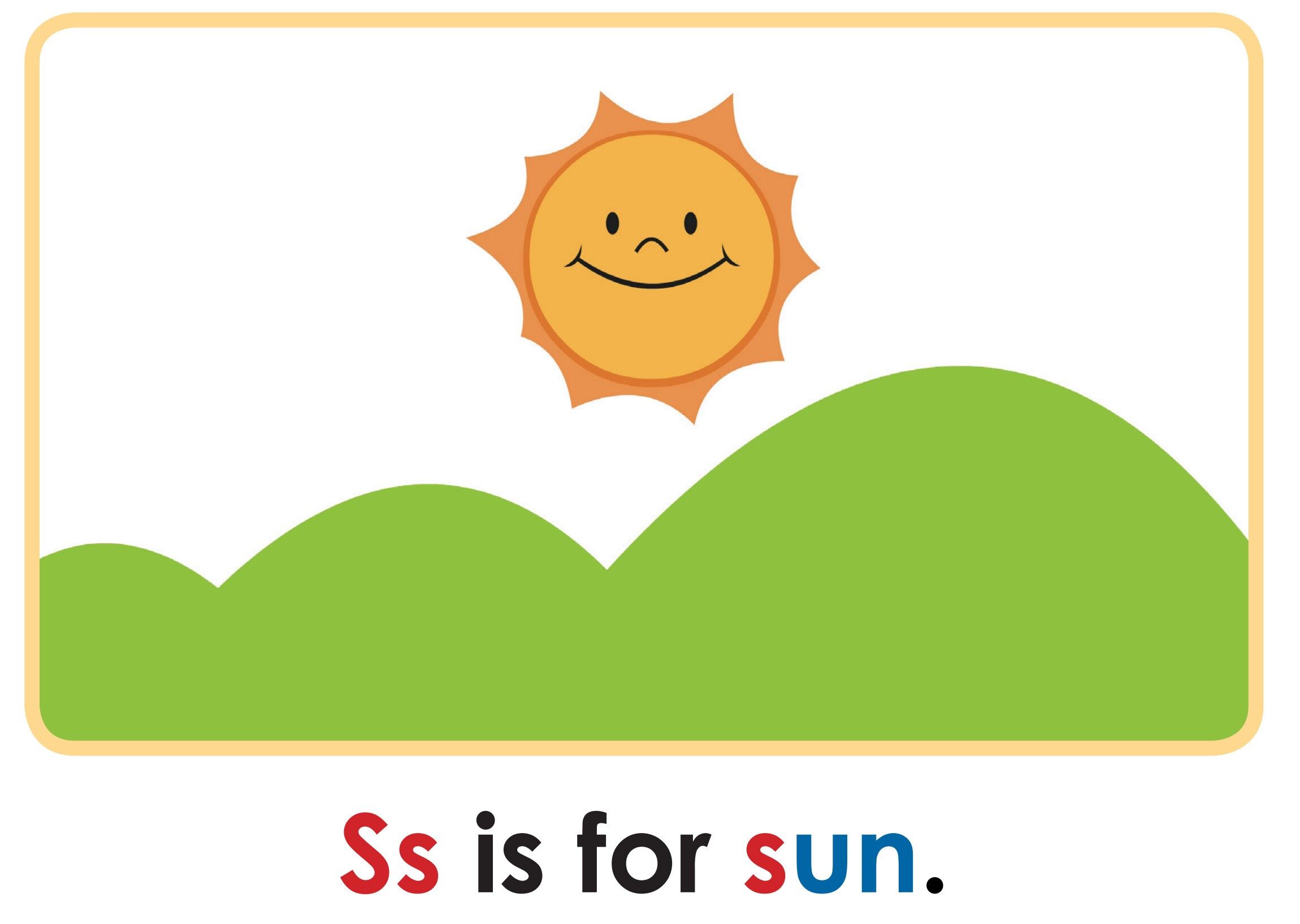 Letter Ss绘本故事第4页