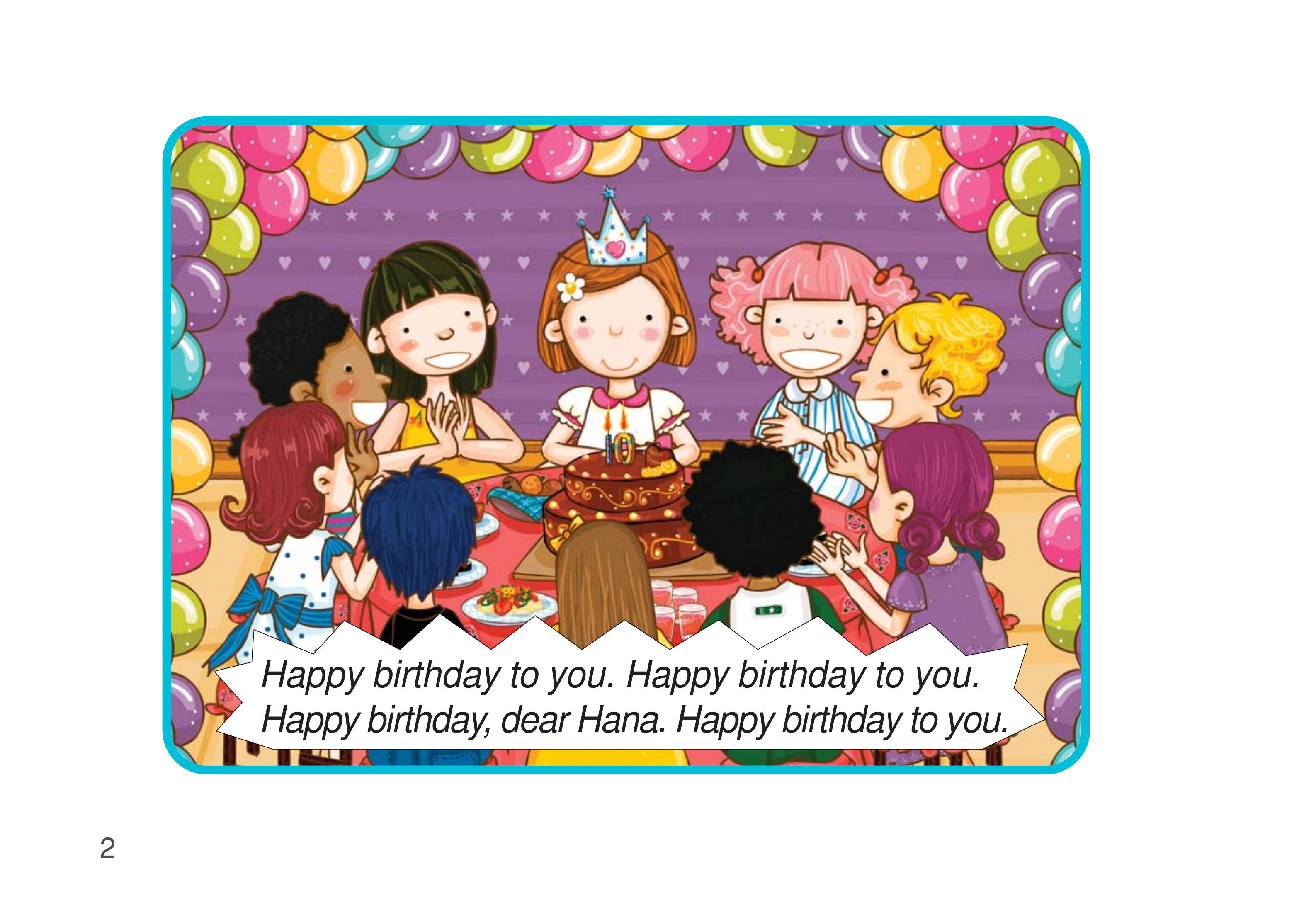 My Birthday Party绘本故事第3页