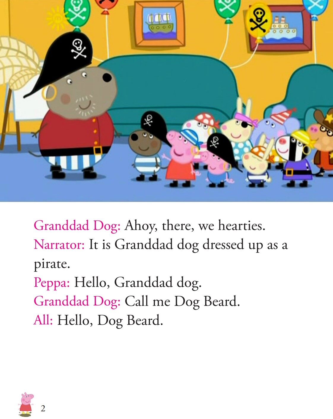 Danny's Pirate Party绘本故事第4页