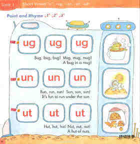 Unit1 Short Vowel  'u'绘本故事第3页