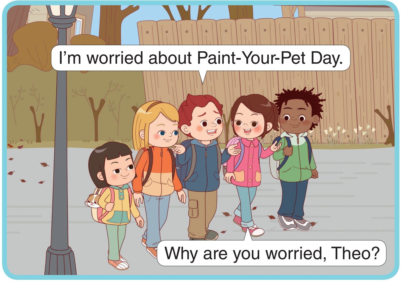 Theo's Big Problem绘本故事第2页